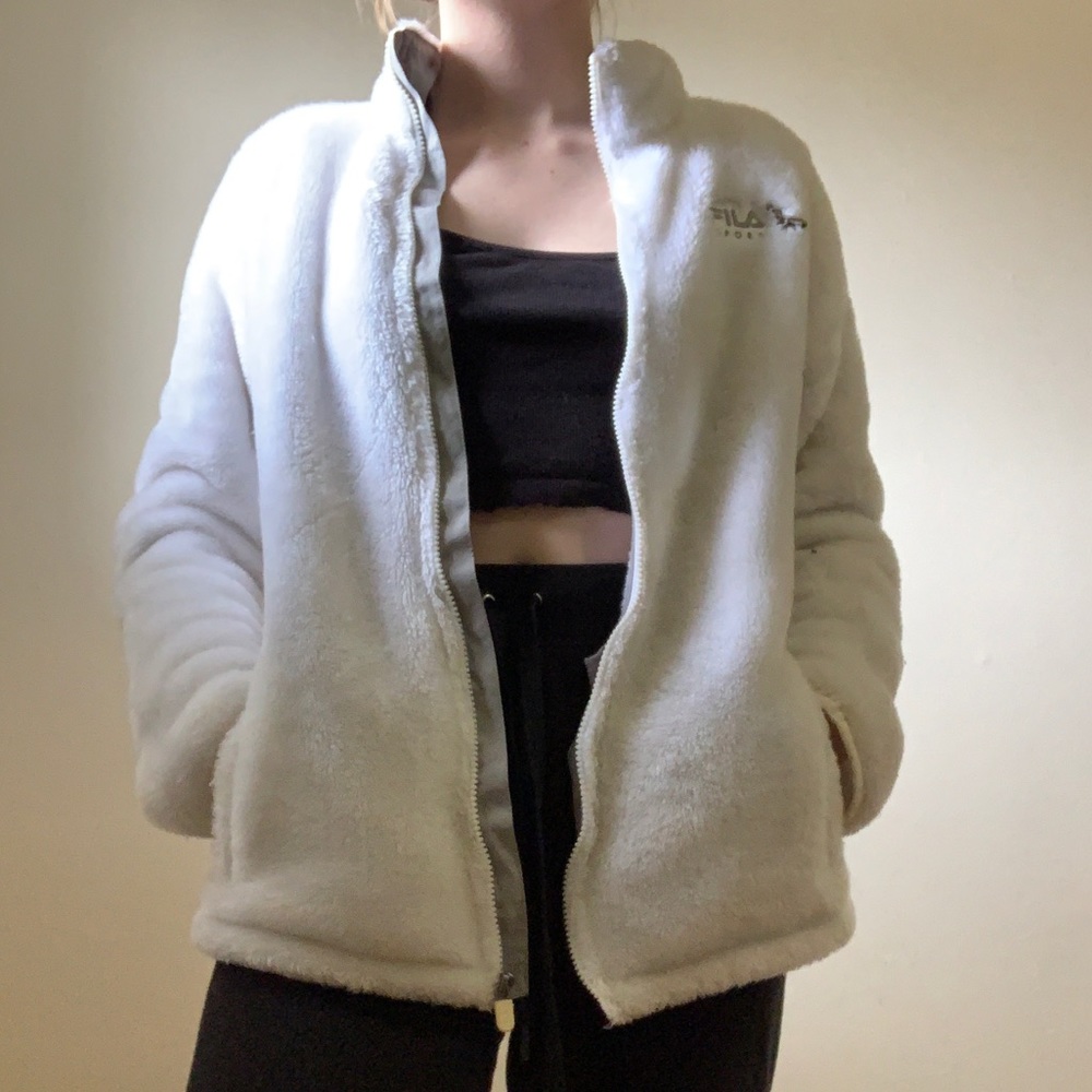 Fila Sport fluffy teddybear jacket